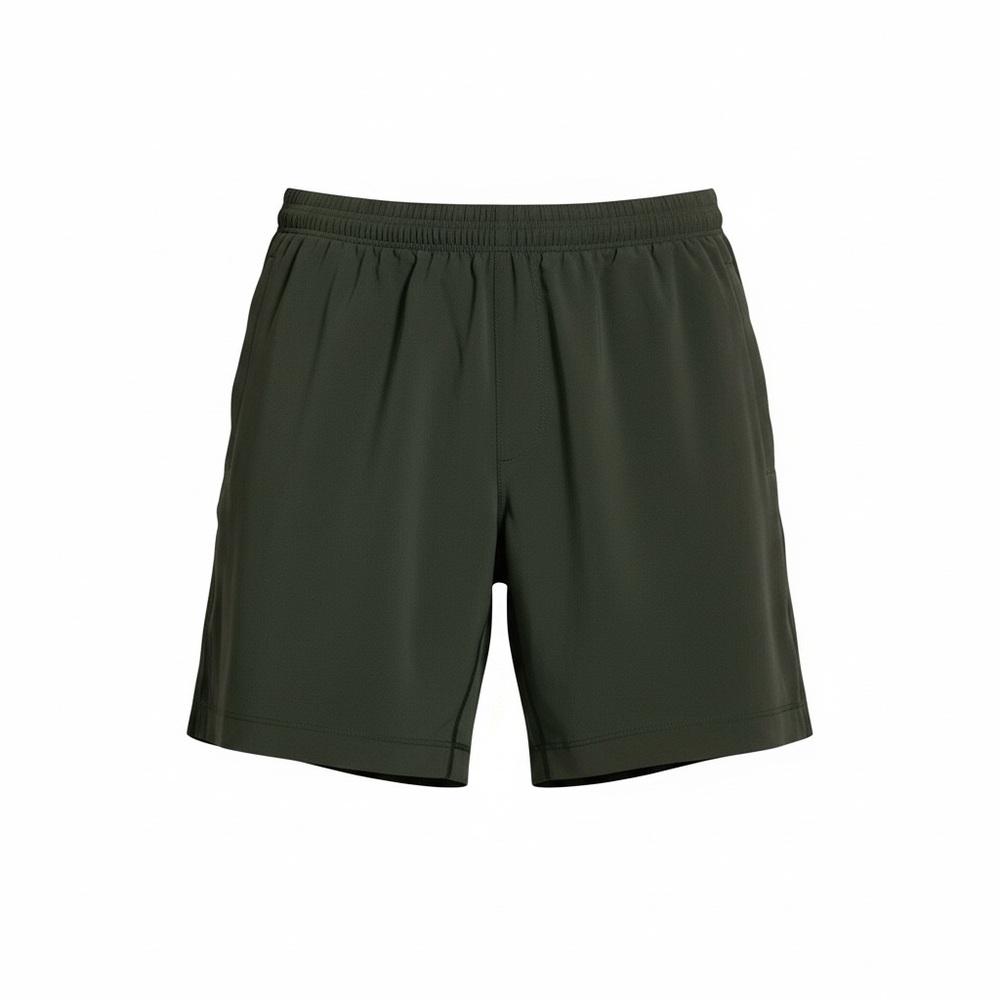 Lululemon Run Response Shorts Black 9” Length Lined Drawstring Size Large #247